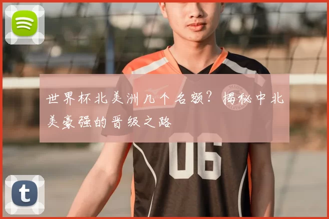世界杯北美洲几个名额？揭秘中北美豪强的晋级之路