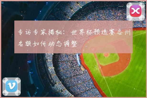 专访专家揭秘:世界杯预选赛各州名额如何动态调整